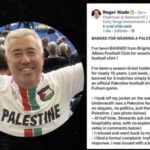 Brighton FC bans fan for wearing Palestine shirt
