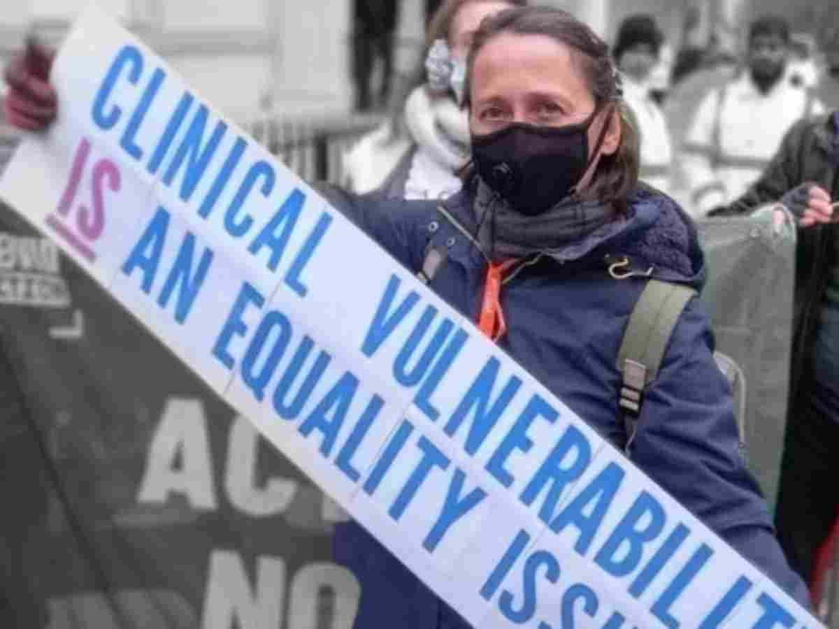 COVID boosters scandal sees disabled people fight back