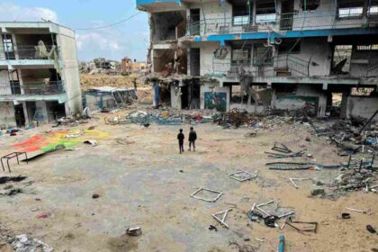 Gaza children are facing a life with no education thanks to Israel