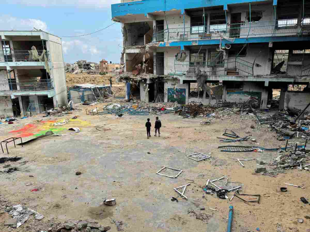 Gaza children are facing a life with no education thanks to Israel