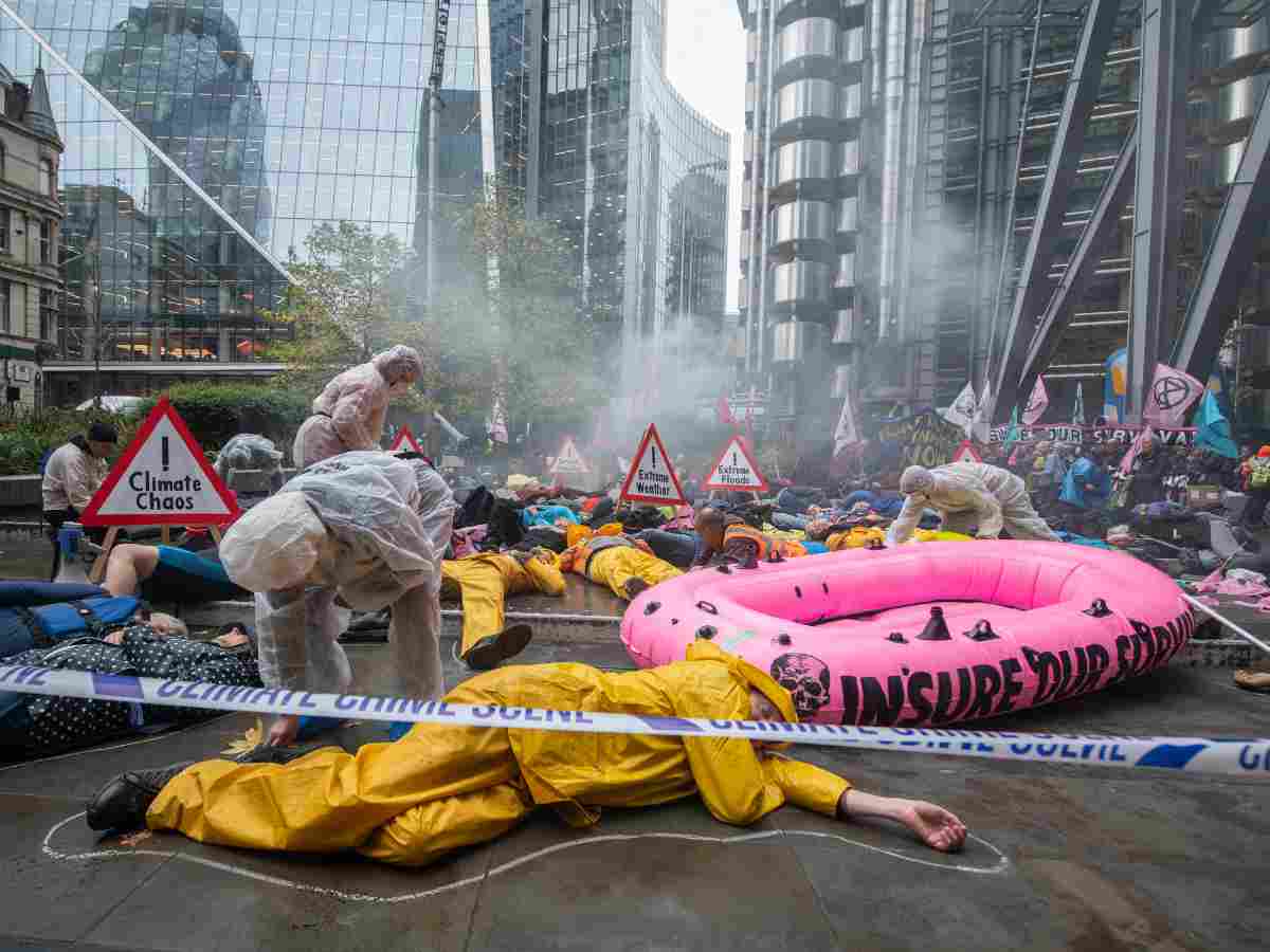 Insurance companies facing global protests over climate and Gaza