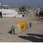Israel has been deliberately destroying water sources in Gaza