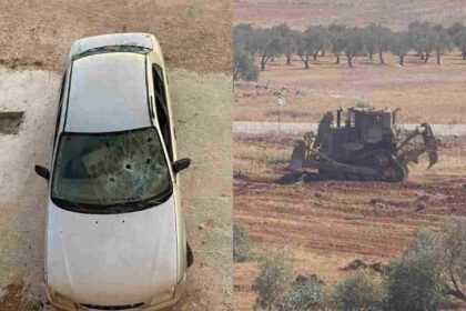 Israeli settlers are destroying the West Bank village of Al-Mughayyir