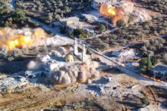 Israel's extensive destruction of Southern Lebanon