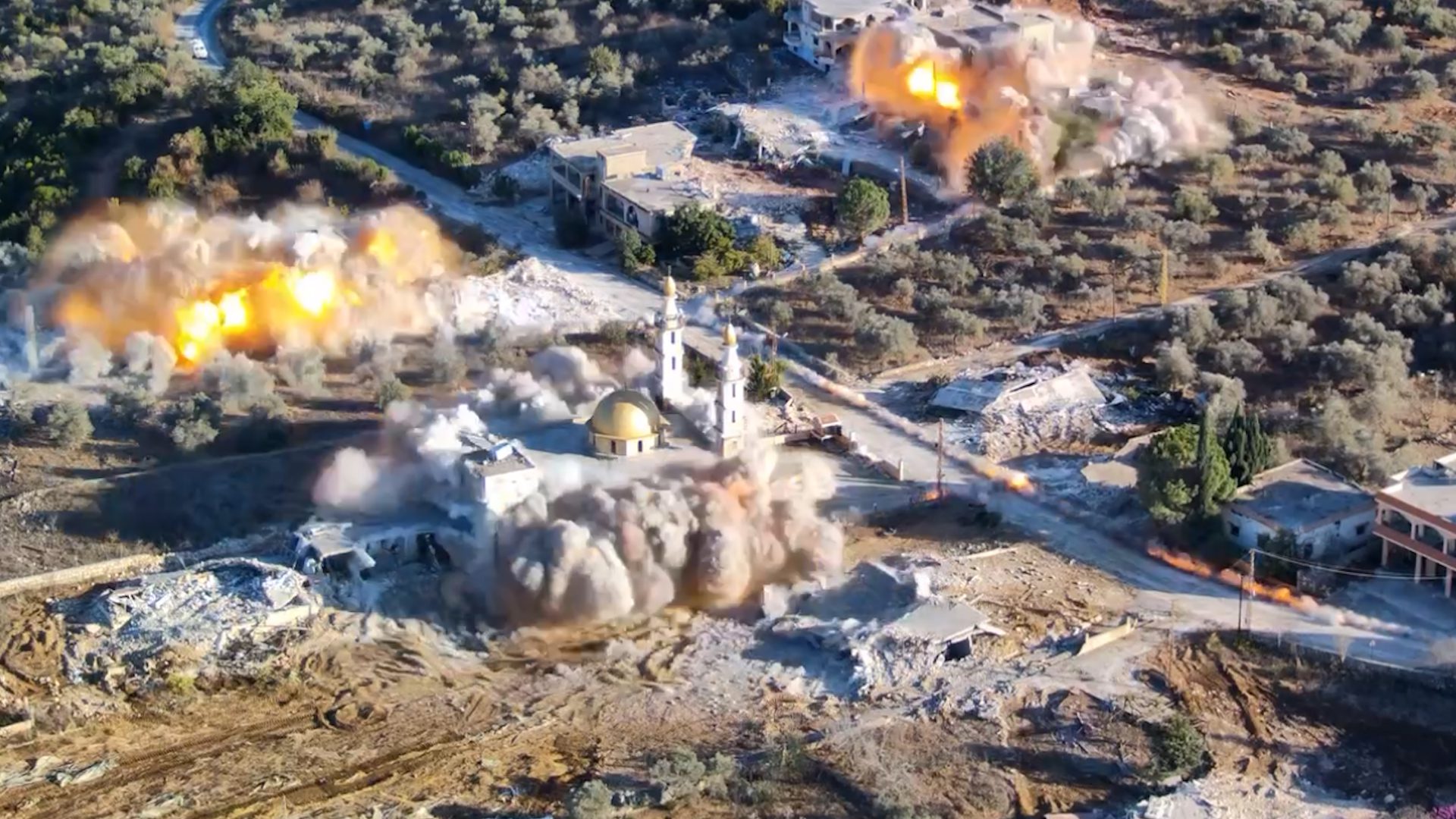 Israel's extensive destruction of Southern Lebanon