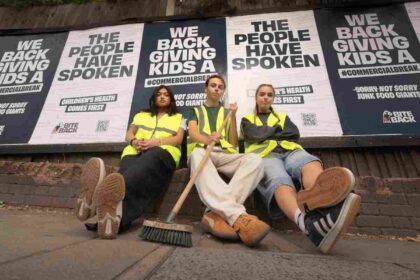 Junk food ban campaign launched by young people