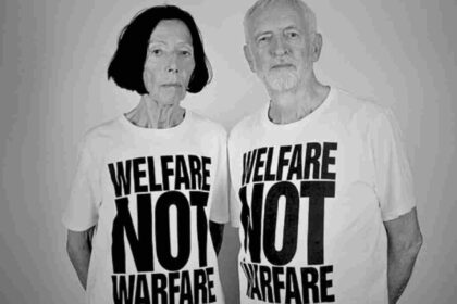 Katharine Hamnett and Jeremy Corbyn join forces over Gaza