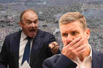 Starmer shamed over Israel plans by Lib Dem leader Ed Davey