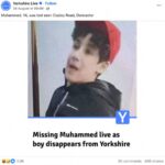 Vile racists make fun of missing child Muhammed