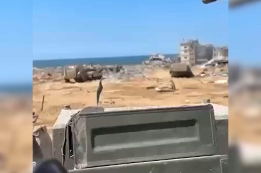 After bombing Gaza City, genocidal Israel begins ground invasion