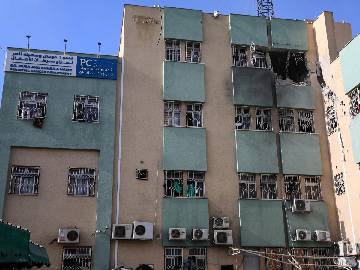 Al-Rantisi Children's Hospital bombed by Israel three time overnight