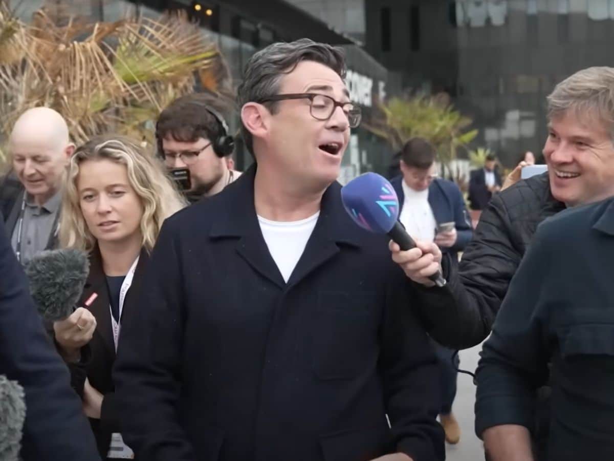 Andy Burnham slammed Starmer's policies at Labour's conference