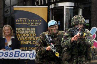 British army forced to withdraw from Derry jobs fair
