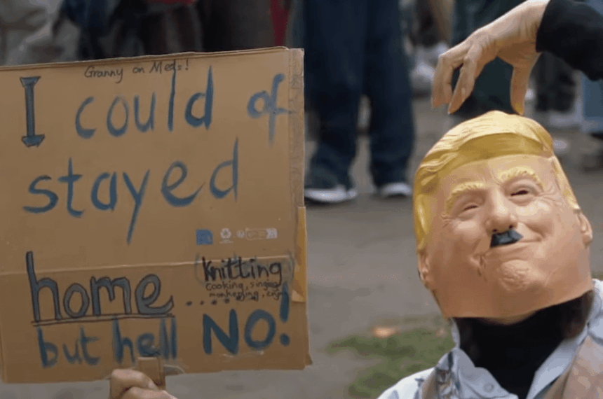 Call to rally against Trump's 'global war drive'