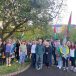 Campaigners in Wales just did a 25-mile solidarity walk for Gaza
