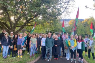 Campaigners in Wales just did a 25-mile solidarity walk for Gaza