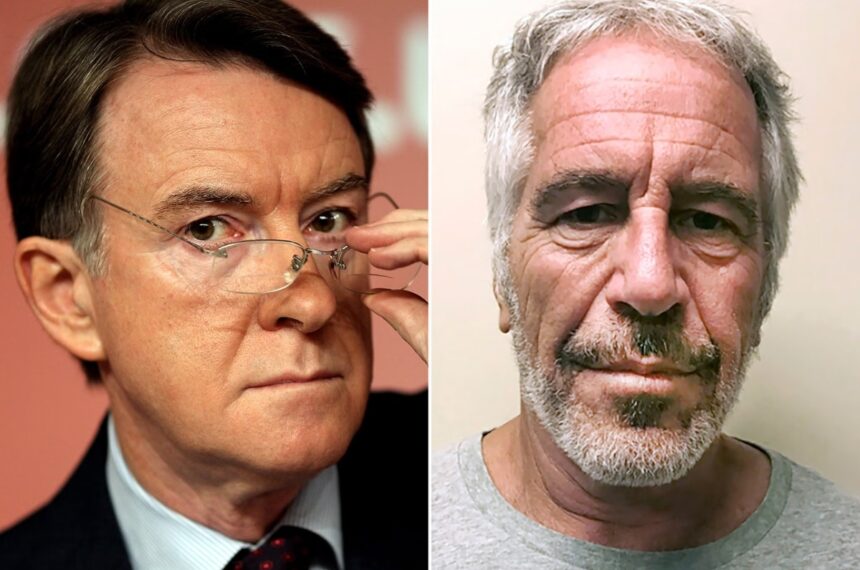 Court papers say Epstein was helping Mandelson until at least 2011