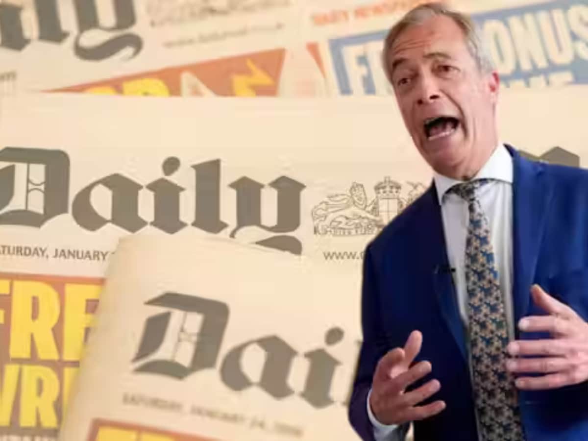 Daily Mail is head-over-heels for Farage. That'll end well.