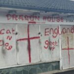 Dragon House takeaway targeted by Raise The Colours racists