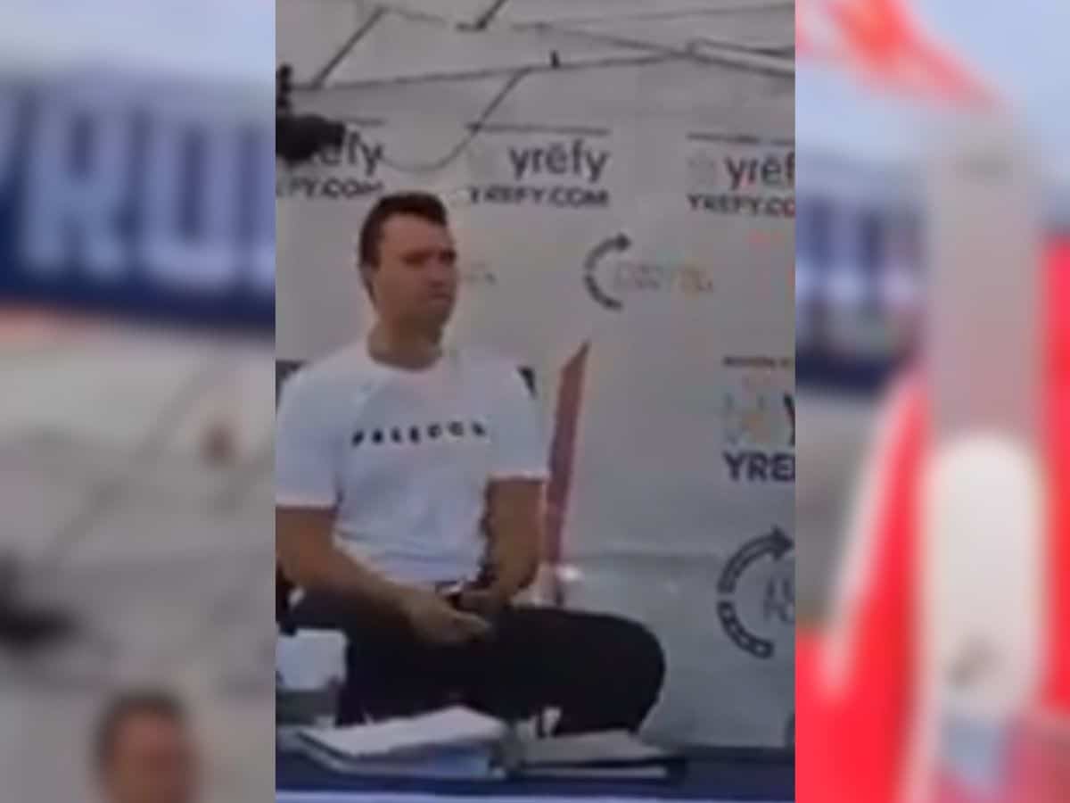 Far-right gun-control opponent Charlie Kirk 'dead' after shooting