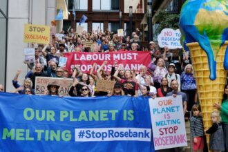 Fossil fuel protests in Starmer's back yard over new oil field