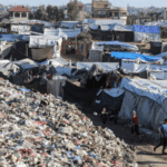 Gaza families forced to live in garbage dumps