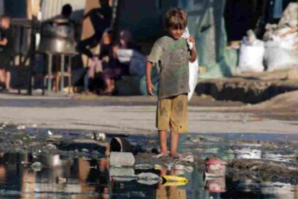 Gaza, where just a sip of water could kill you