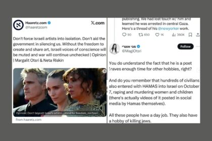 Haaretz writer accused Palestinian Pulitzer-winner of killing Jews