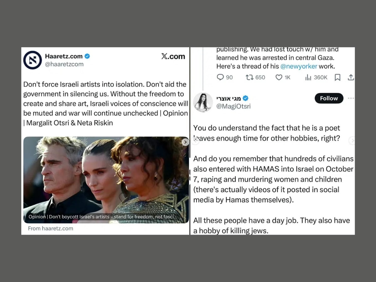 Haaretz writer accused Palestinian Pulitzer-winner of killing Jews