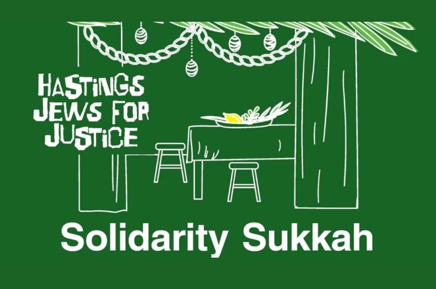 Hastings Jews for Justice run 'Solidarity Sukkah for Gaza' events