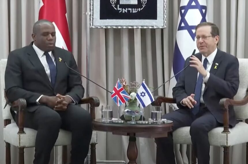 Herzog reportedly coming to UK despite genocide and war crimes