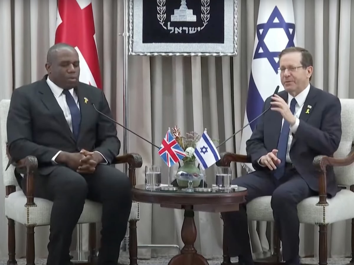 Herzog reportedly coming to UK despite genocide and war crimes