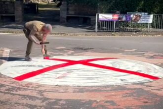 Hypocrisy on 'red paint vandalism' show who politicians really serve