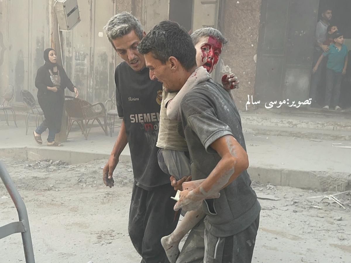Israel is obliterating Gaza City as residents speak of the horror
