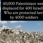Isreal evicts Palestinians to ship in settlers