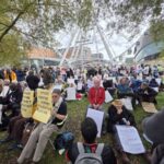 Labour conference sees Palestine Action ban protesters turn out