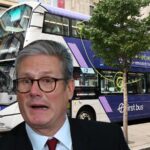 Labour zero-emissions conference shuttle almost empty, pics show