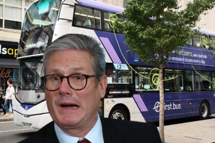 Labour zero-emissions conference shuttle almost empty, pics show