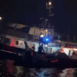 Lead boat of Gaza-bound humanitarian flotilla, carrying Madleen crew including Thunberg, bombed and set on fire near Tunisia