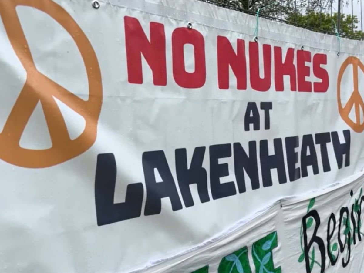 Local council has no evacuation plans for RAF Lakenheath nukes