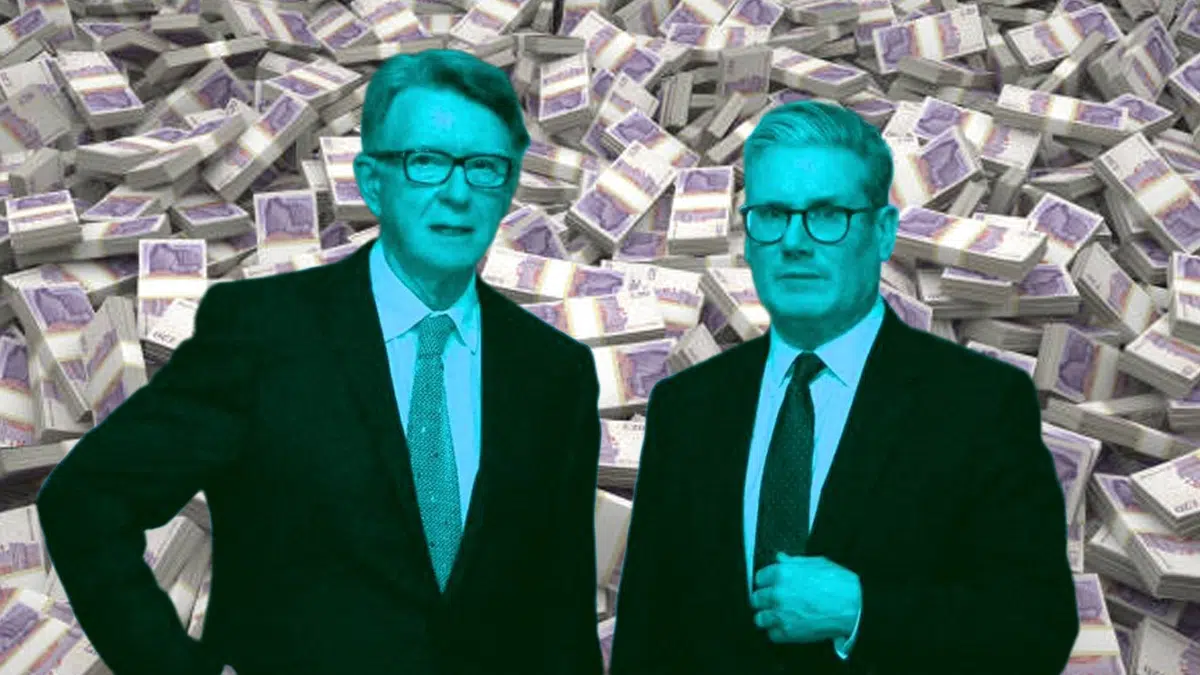 Mandelson NOT sacked and 'still on payroll'