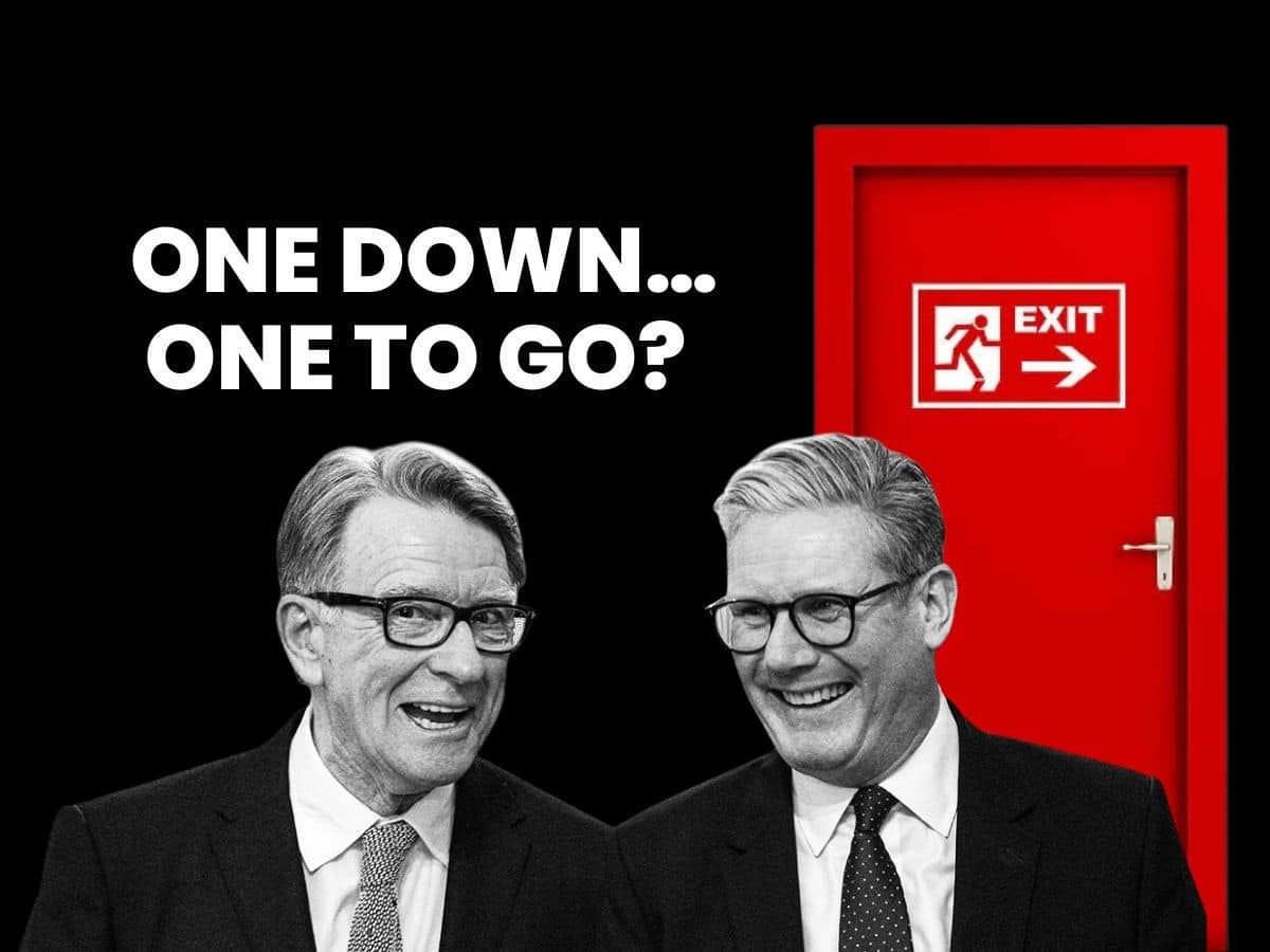 Mandelson and Starmer: one down, one to go…