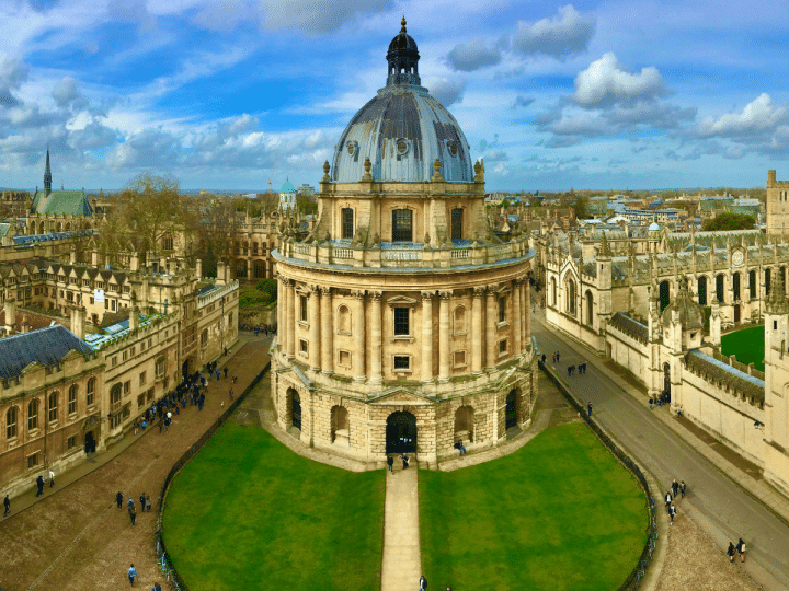 Oxford and Cambridge fall out of top three
