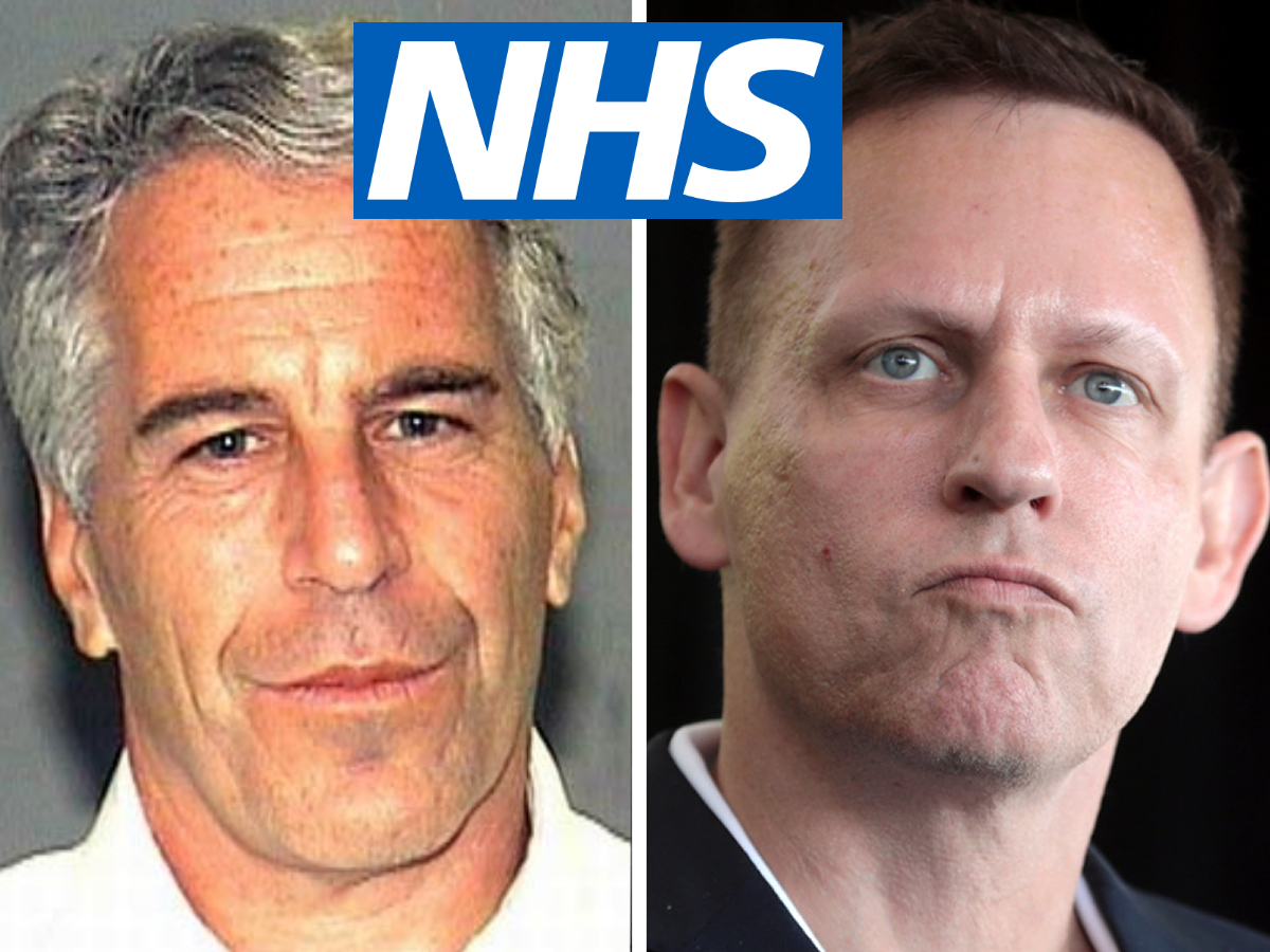 Palantir owner linked to Jeffrey Epstein as NHS questions arise