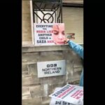 Palestine protestors attacked by racists outside BBC in Belfast