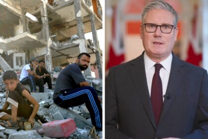 Supporters react as UK 'finally' recognises Palestinian statehood