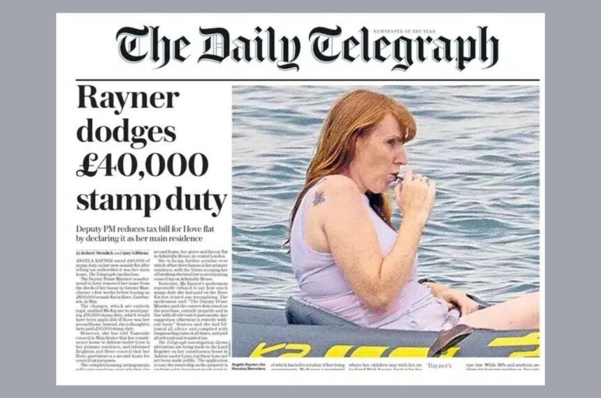 Telegraph somehow out-does Farage on hypocrisy over tax dodge