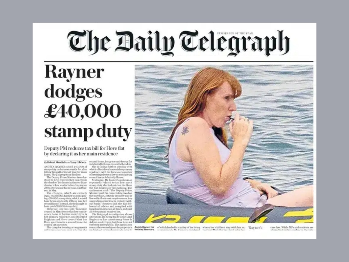 Telegraph somehow out-does Farage on hypocrisy over tax dodge
