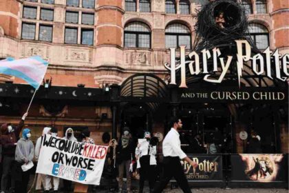 The Cursed Child sees protests over trans rights