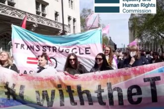 Trans activists want transparency over EHRC 'bathroom ban' report